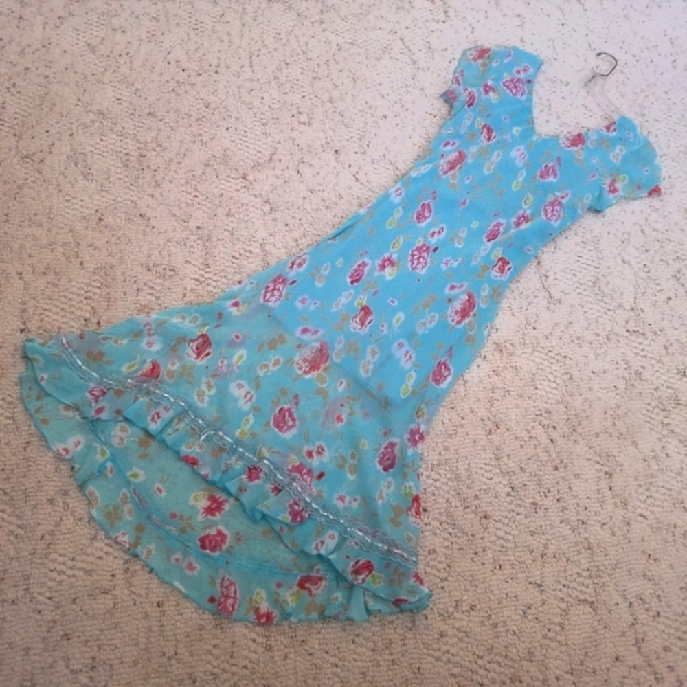 Studio West Label Vintage 1940s Summer Dress.